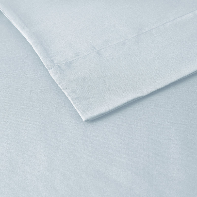 Ensemble de draps toutes saisons Intelligent Design, Ensemble de draps pour lit simple TG + 1 taie d'or, Bleu