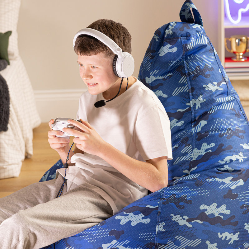  Gaming Recliner Bean Bag, Blue