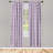 Geometric Semi-Sheer Rod Pocket Curtain Panels-45983122