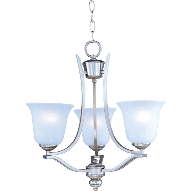 Mansfield 3 - Light Dimmable Classic / Traditional Chandelier, Sand Stone