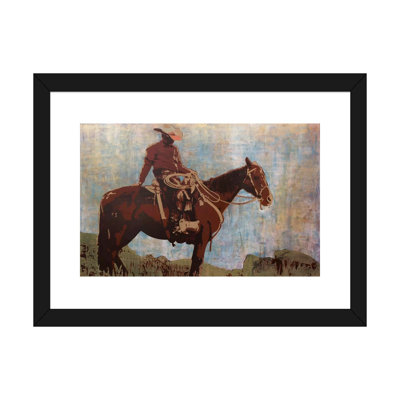«Western Moment» par Maura Allen, impression sur toile tendue