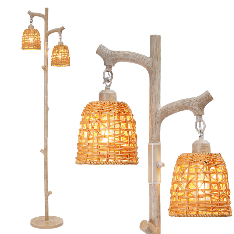Ensemble de lampe sur pied à branches 68,102 po Kadaysia