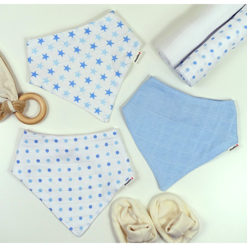 Nona Bibs, Blue