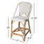 Tabouret de comptoir 25 po Ezekiel-2129623532