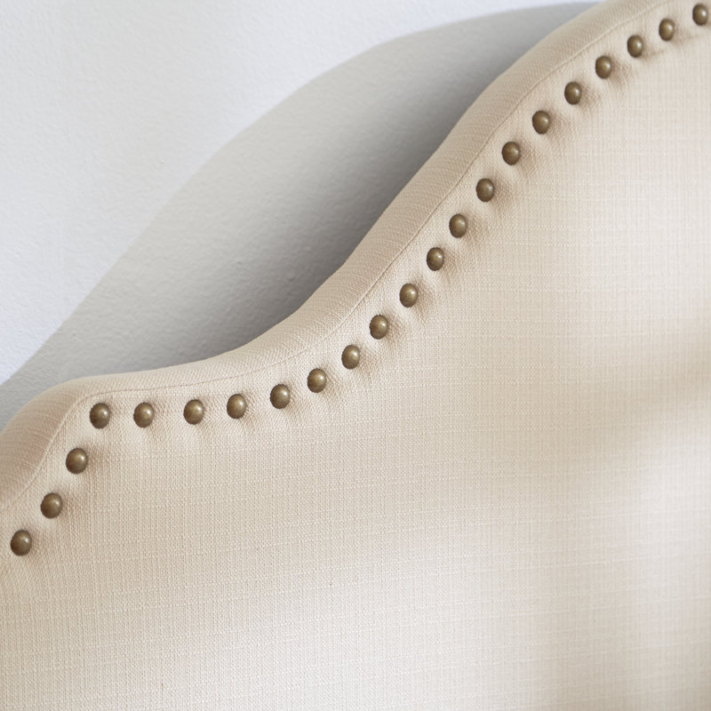 Upholstered Headboard, Full/Queen, Rice