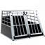 Cage de transport pour chiot en aluminium