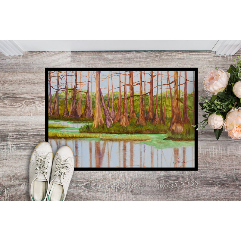 Non-Slip Doormat, 24" W x 36" L, Bayou