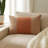 Striped Cotton Reversible Throw Pillow-83089822