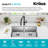 KRAUS Standart Pro Undermount 16 Gauge Stainless Steel Bar Kitchen Sink-98155500-98155499