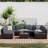 Rosaelena 8 - Person Modular Patio Conversation Sets with Cushions-1883469739-1883469736