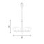Lustre 6 lumières en laiton chaud Savoy House Kohlman-392068110-392068111