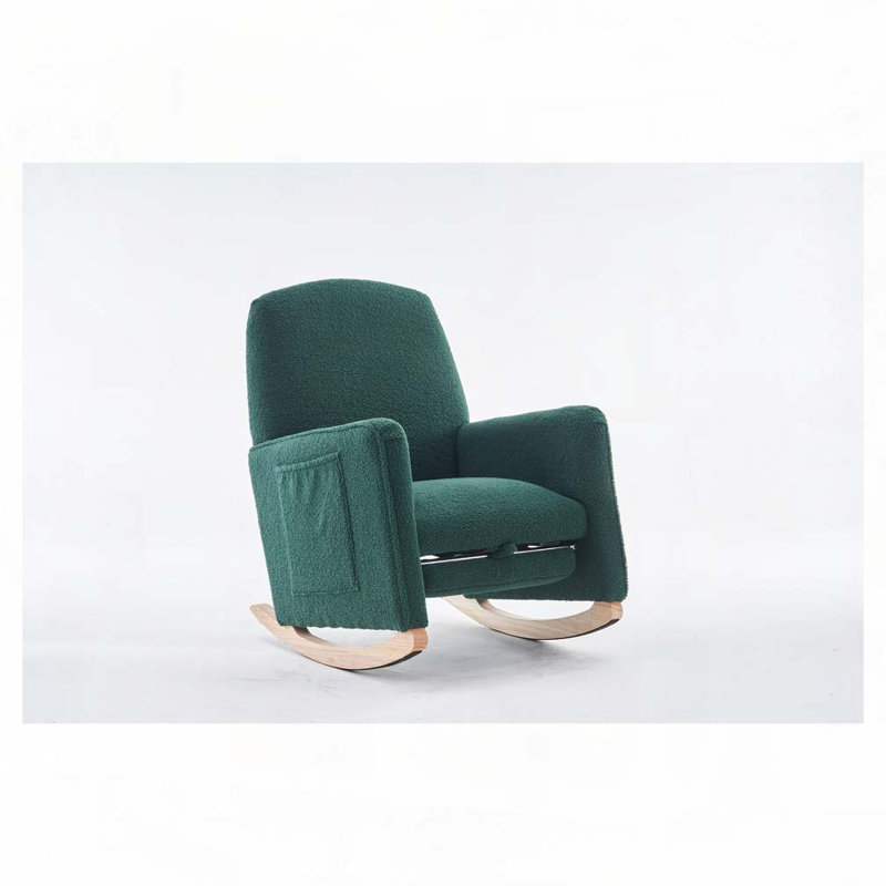 Chaise berçante, Vert