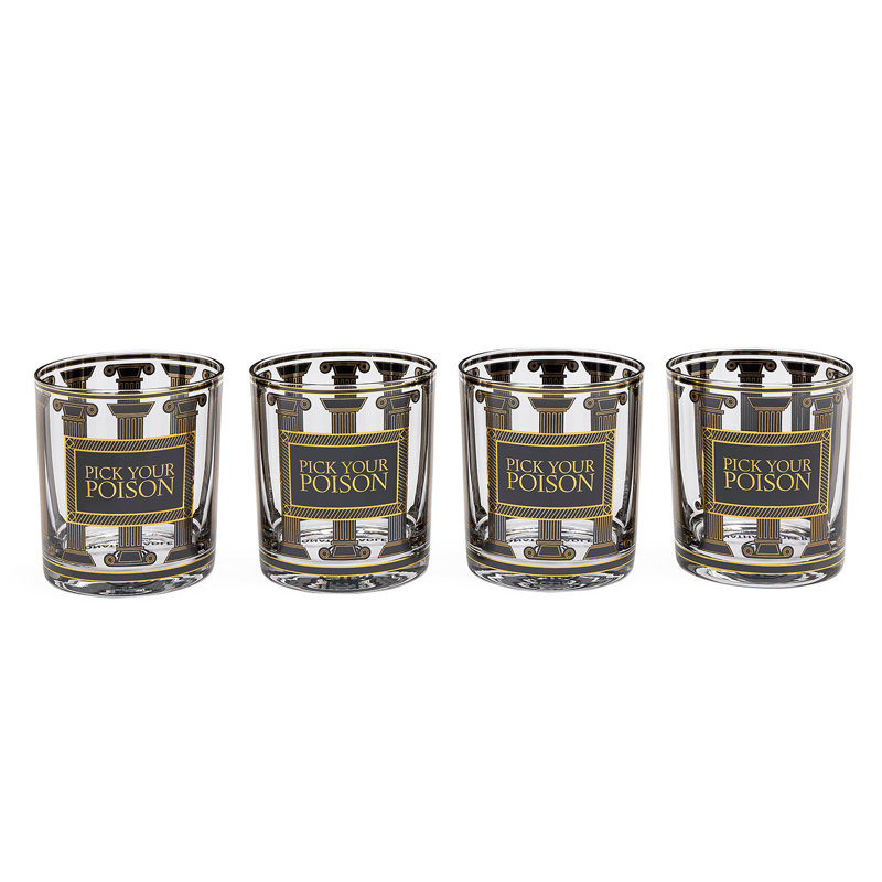 Jonathan Adler Pick Your Poison Glassware Set