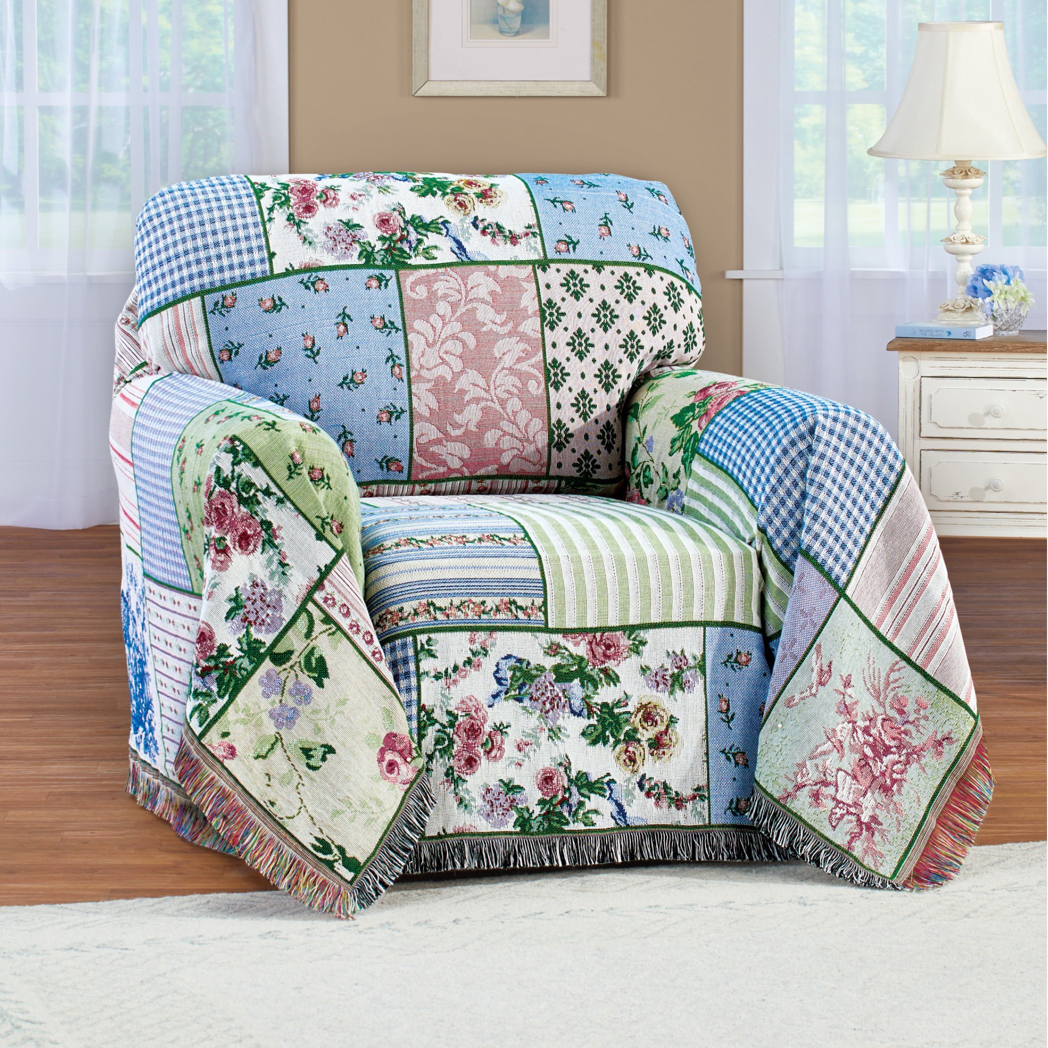 Quilt chair 2024 cover