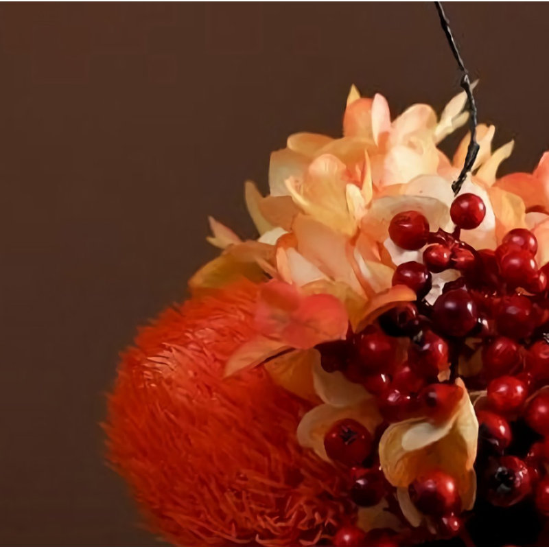 Décoration de fleurs simulées