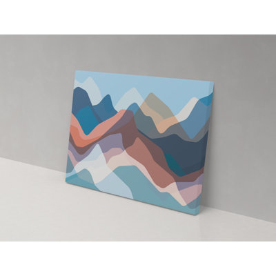 Over The Horizon - Wrapped Canvas Painting