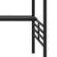Structure de lit mezzanine en métal avec bureau