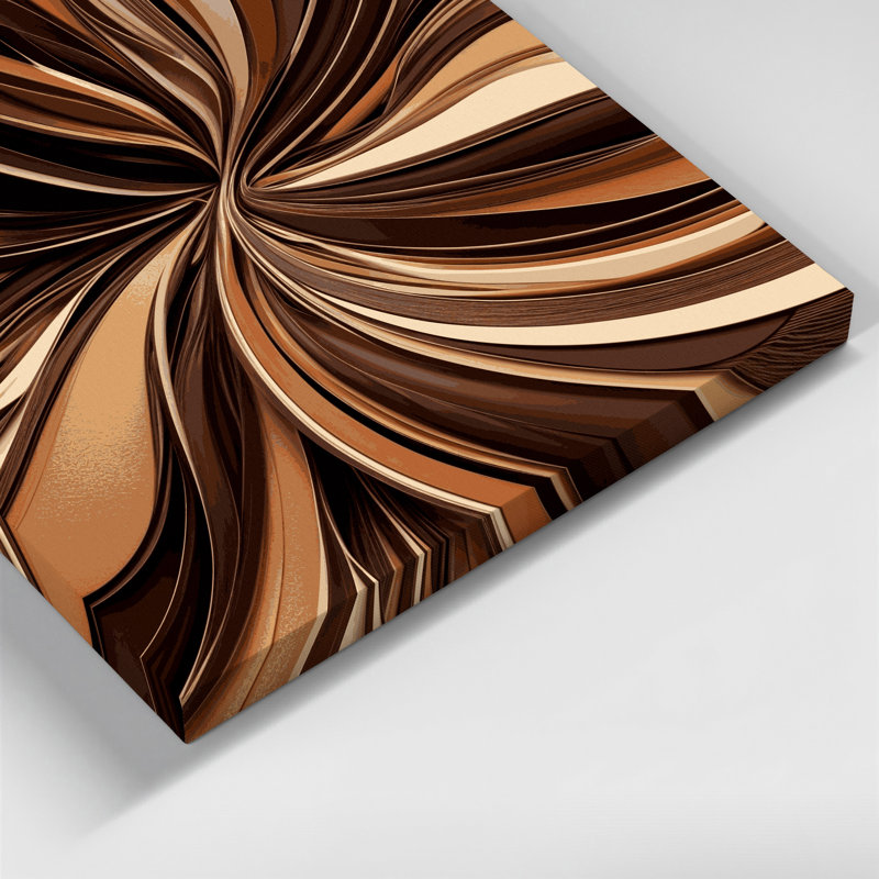 Art numérique sur toile, abstraction numérique 60, H 32 po x l 32 po