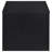 Canyon Black  Square Side End Table