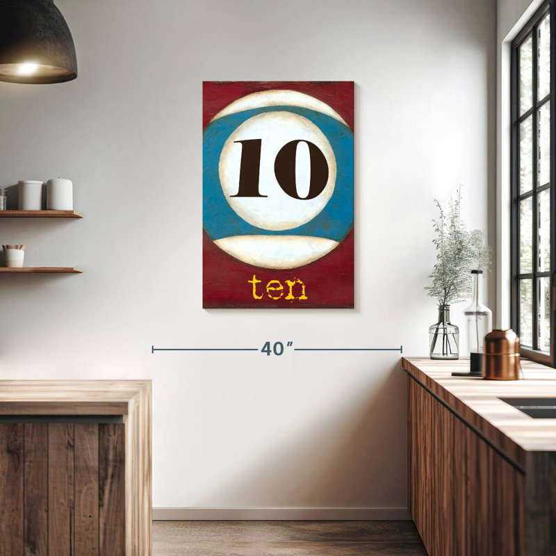 Senne Graphic Pool X, 36" H x 24" W
