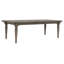 Table de salle à manger à pieds extensible avec 8 chaises d'appoint et un vaisselier-135767715