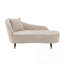 Chaise longue incurvée avec pieds robustes-859571808
