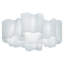 Logico Quadruple Nested 4-Light Semi Flush Mount-1453805641-1453805655