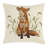 Embroidered Throw Pillow