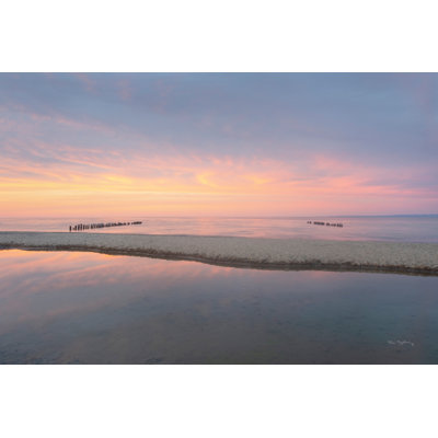 Lake Superior Beach IV by Alan Majchrowicz - Wrapped Canvas Print