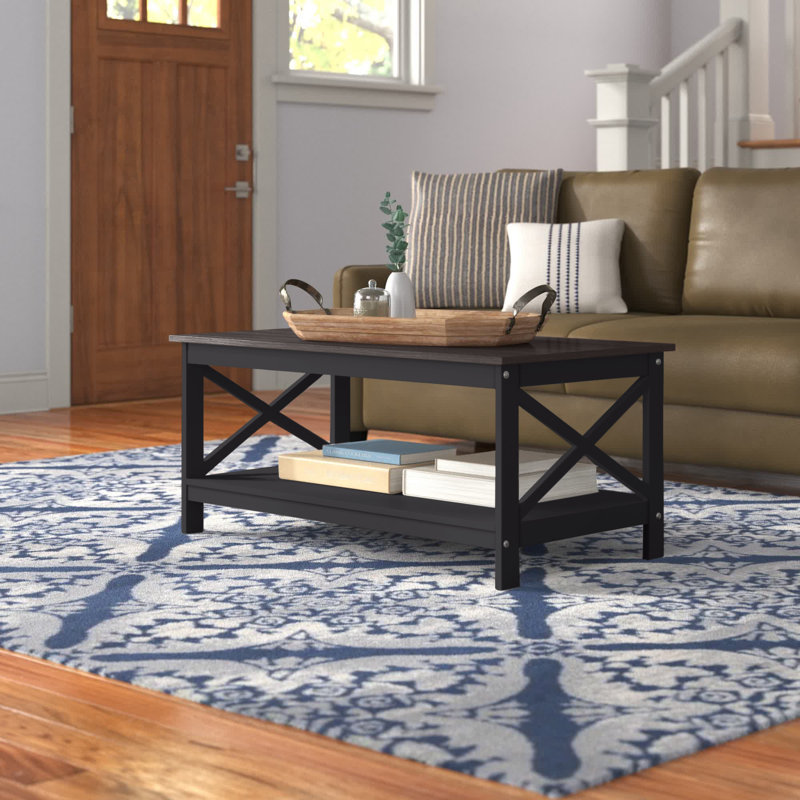 Four Leg Coffee Table with Storage