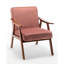 Chaise d'intérieur moderne avec coussins pour un confort maximal