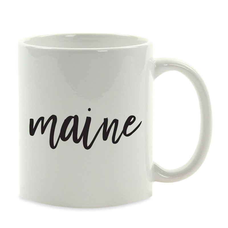 Tasse à café, Maine