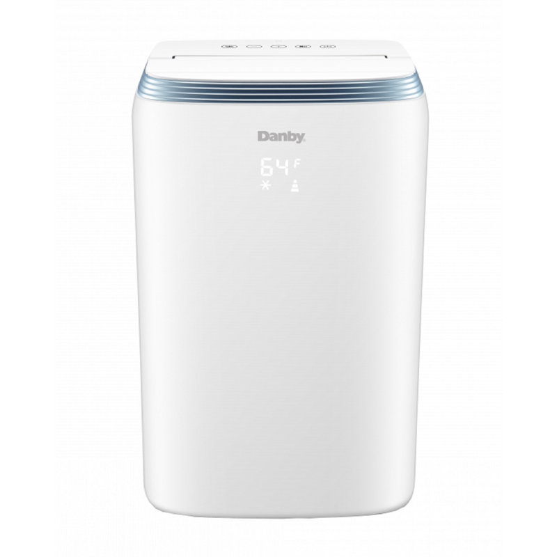 Danby 12,500 BTU White Portable Air Conditioner with Heater and Remote