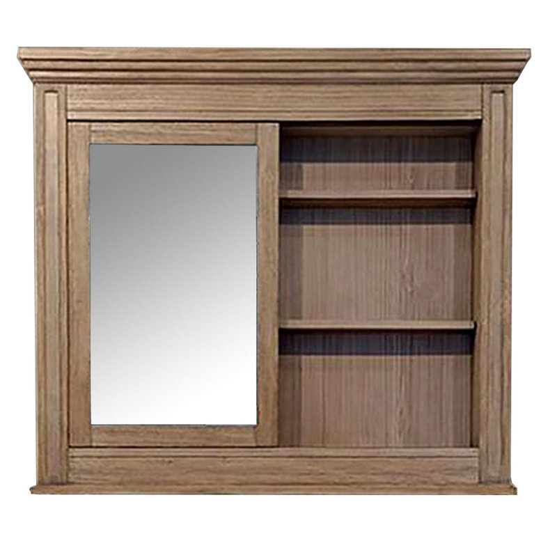 Hartlyn Mirror with Shelves