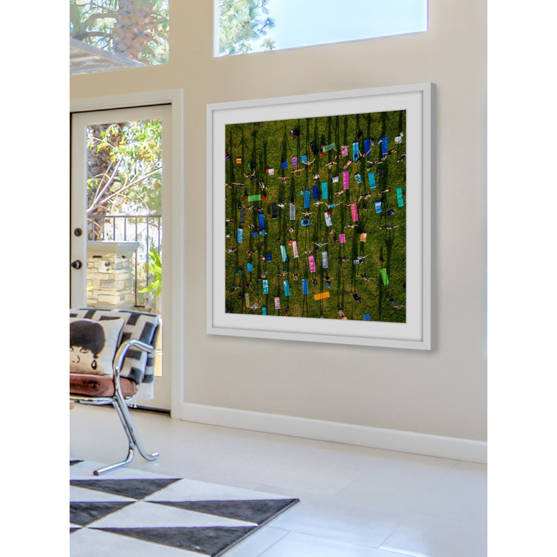 « stretched accoudoirs », reproduction encadrée, H 32 po x l 32 po