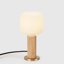 Oak Knuckle Table Lamp With Oblo US