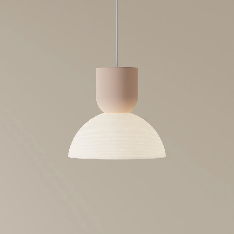 Buia Pendant Light, Sage, White