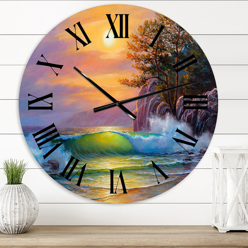Horloge murale nautique et côtière, Petit