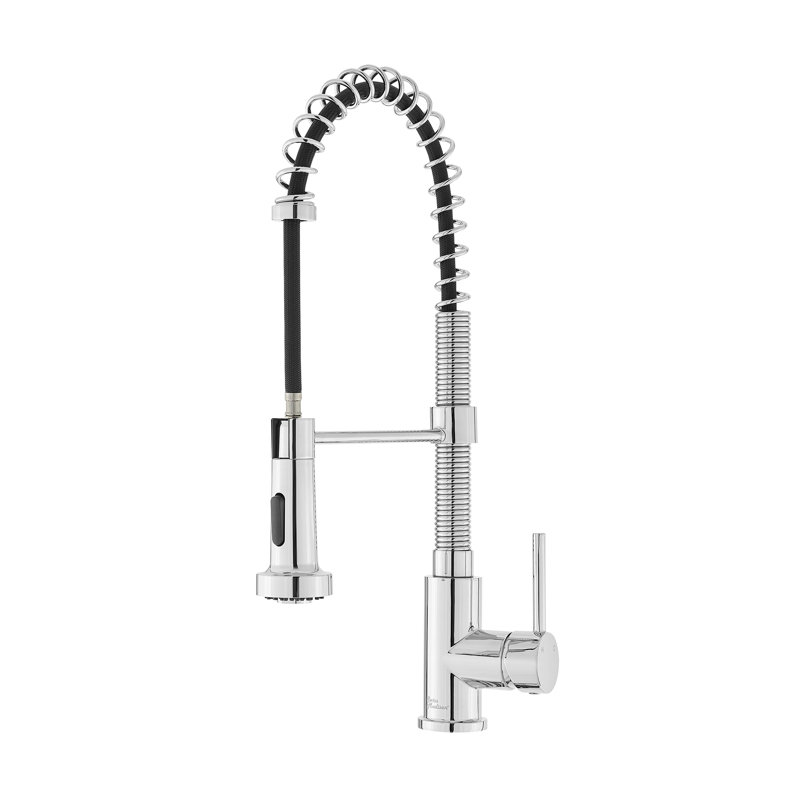 Robinet de cuisine à poignée simple Nouvet, Chrome