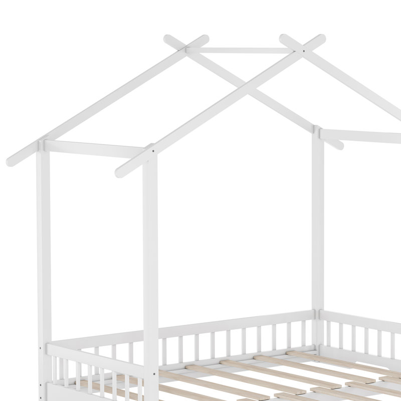 Lit de jour en bois extensible