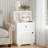Modern Farmhouse Nightstand With shelves-979602456