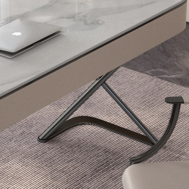 Bureau à conception unique, H 29,52 po x l 62,99 po x P 23,62 po 