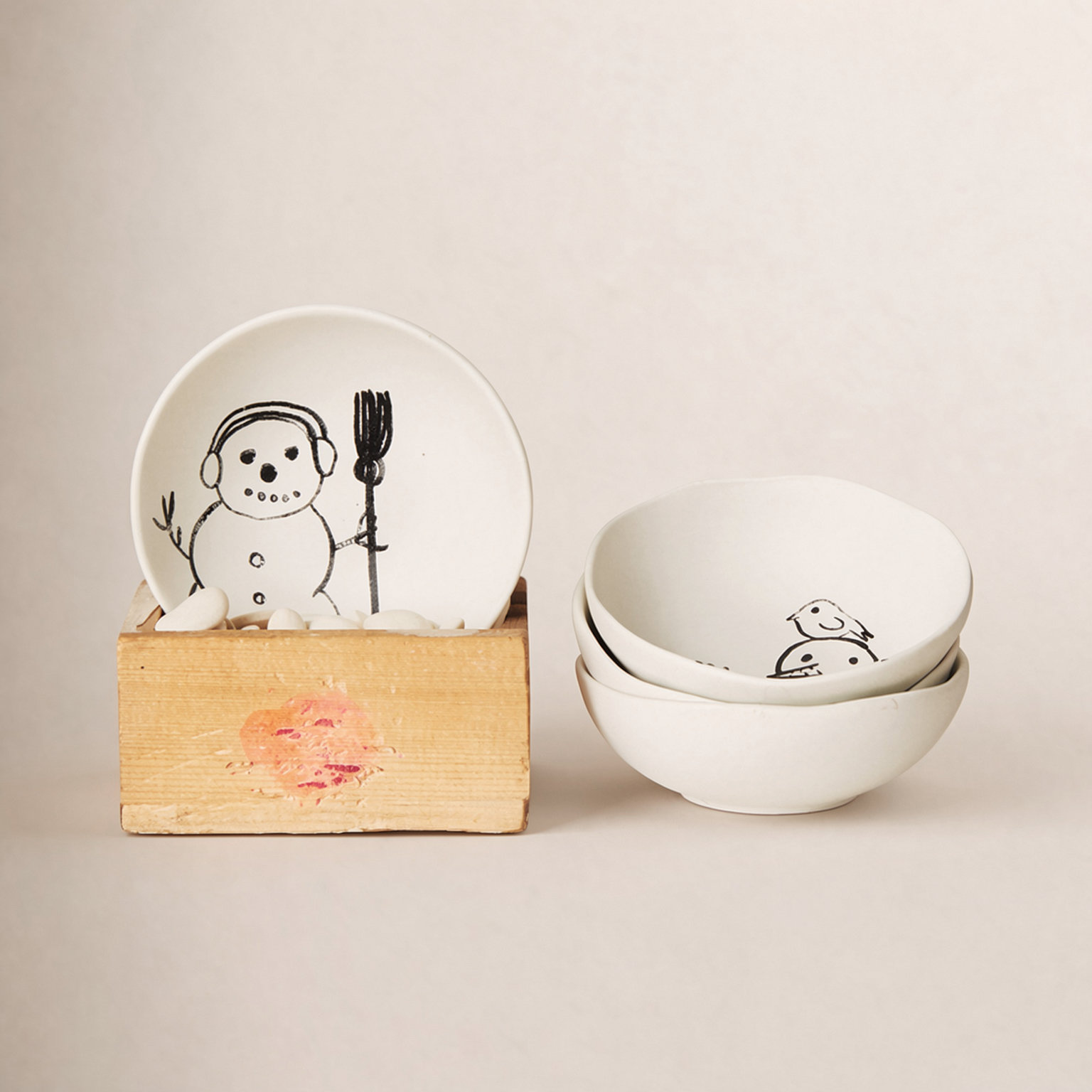 Shaylee Stoneware Cereal Bowl Set