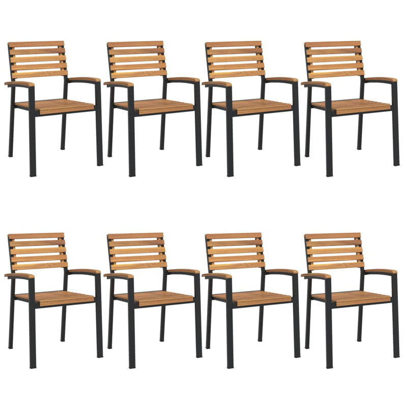 Delfino Stacking Patio Dining Armchair