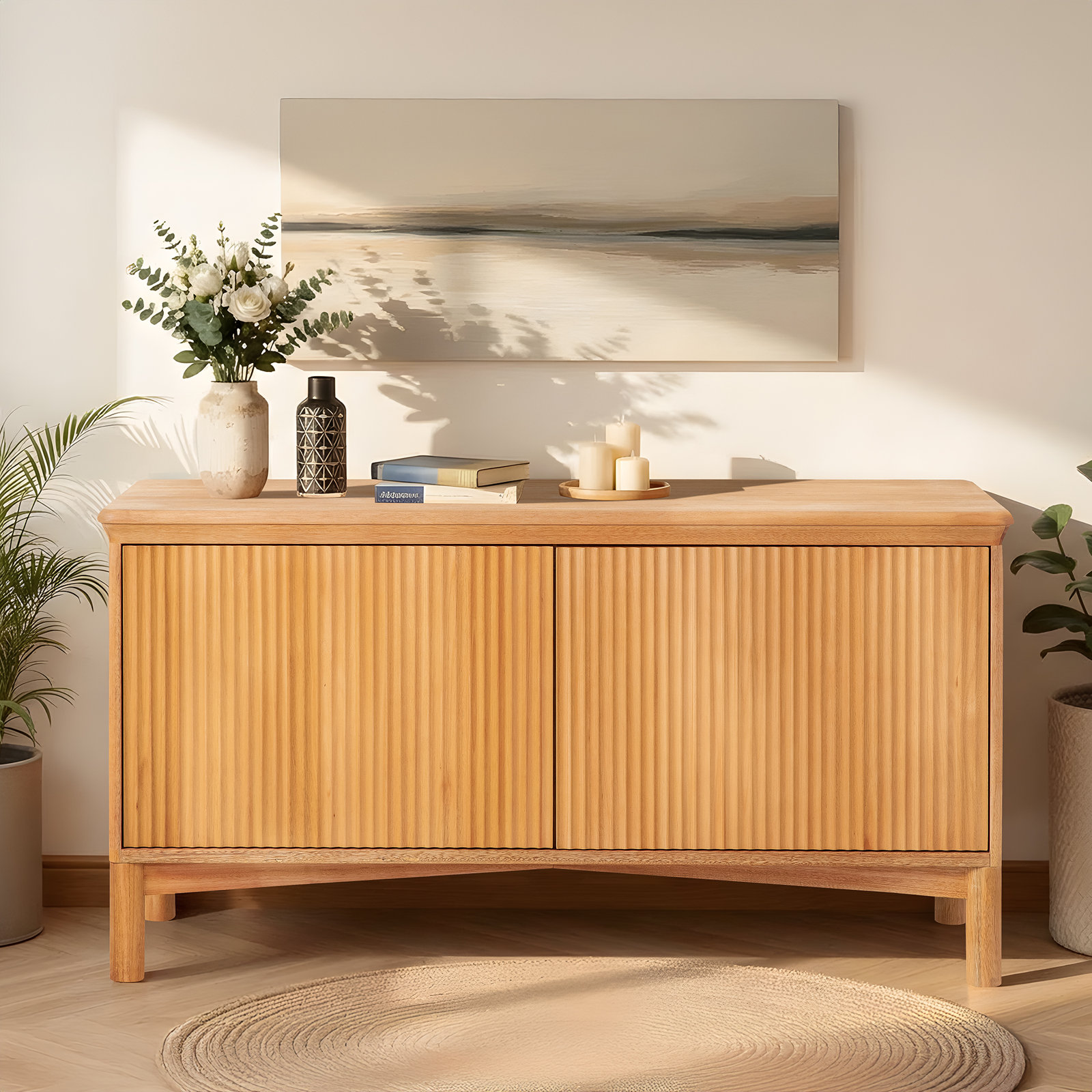 Dominic 13" Eucalyptus Patio Table