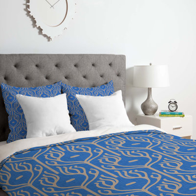 Holli Zollinger Geometric Shapes Duvet Cover