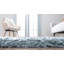 Tapis à poils longs bleu-24844863