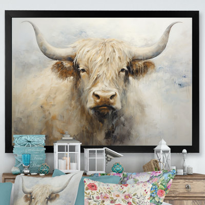 Minimalisme, peinture sur toile de yak beige III