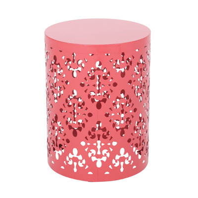 Outdoor Metal End Table -Large