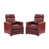 Burgundy Genuine Leather is out of stock